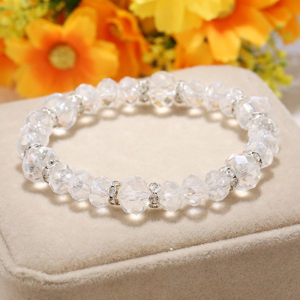 Red Artificial Crystal Bracelet - Image 2