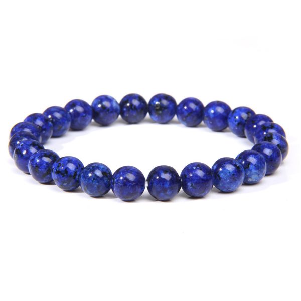 Lapis Lazuli Buddha Bead Crystal Energy Bracelet - Image 3