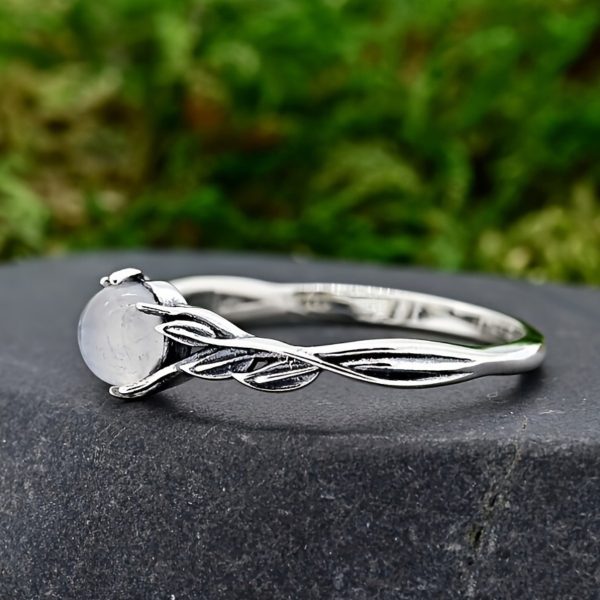 Moonlight Stone Ring Female - Image 2