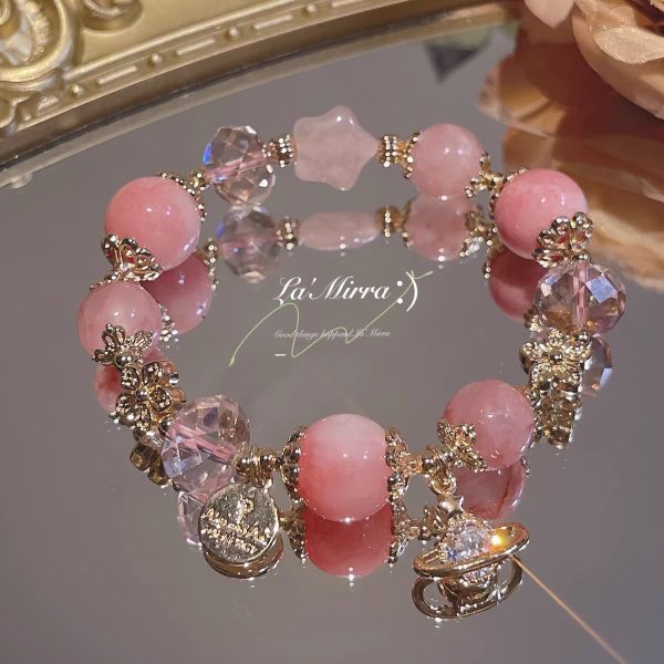 Sea Blue Treasure Crystal Bracelet - Image 3
