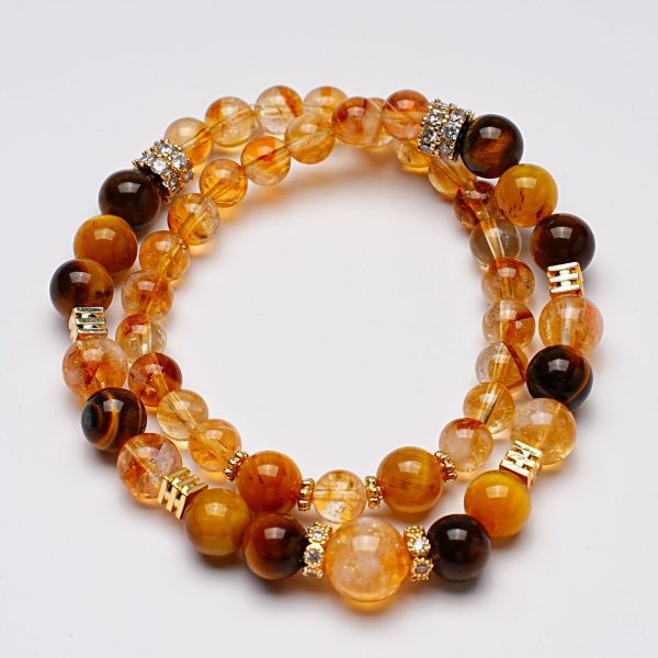 Huangjing Golden Tiger Eye Bracelet - Image 3