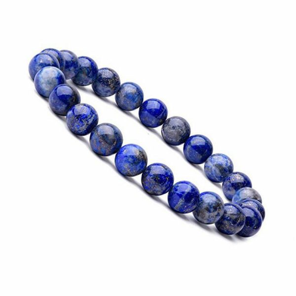 Lapis Lazuli Buddha Bead Crystal Energy Bracelet - Image 4