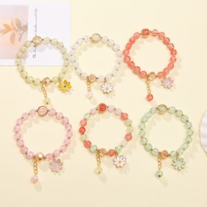 Daisy Sun Flower Bracelet
