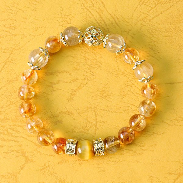 Fortune Recruiting Yellow Crystal Bracelet - Image 3