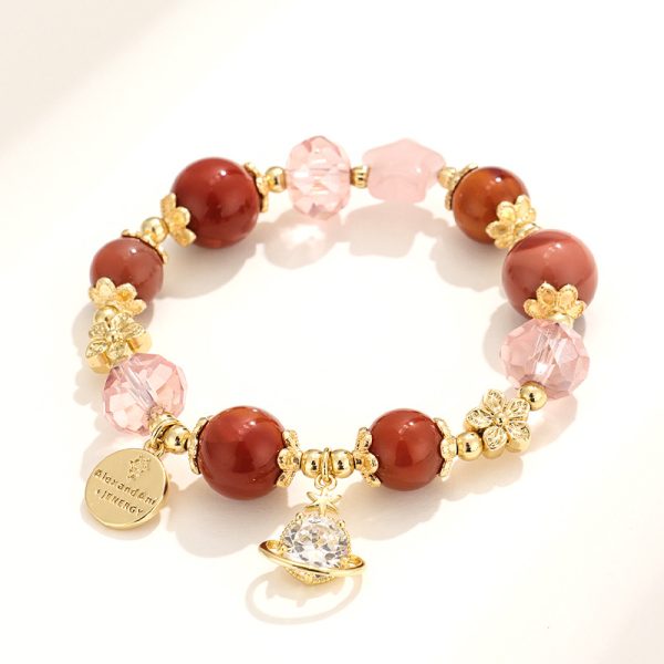 Sea Blue Treasure Crystal Bracelet - Image 2