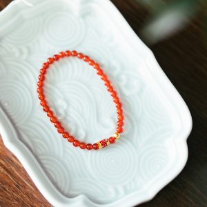 Agate Koi Bracelet Hand String