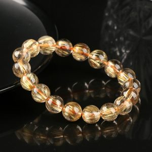 Golden Crystal Bracelets