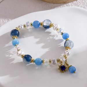 Chinese Style Glass Bracelet
