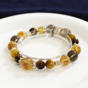 Huangjing Golden Tiger Eye Bracelet