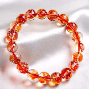 Red Ghost Glue Flower Phoenix Hand String