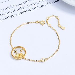 925 sterling silver twelve zodiac bracelet women's version ins style