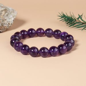 Brazil Uruguay Purple Hand Crystal Bracelet
