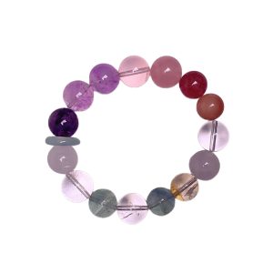 Dopamine candy colored Duobao crystal bracelet