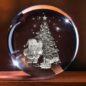 Customized crystal glass ball