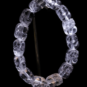 Natural White Amethyst Tiger's Eye Bracelet