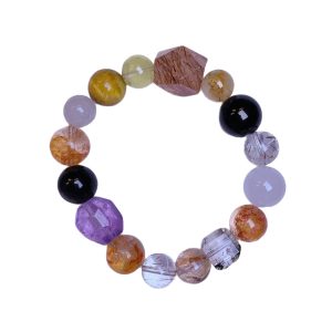 Natural Black Gold Seven-Action Wealth-Bearing Bracelet