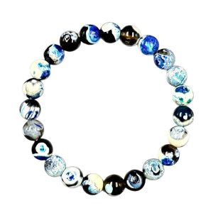 Shein Cross-Border Blue Fire Agate Bracelet