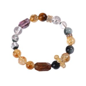 Duo Bao Crystal Bead Bracelet Versatile